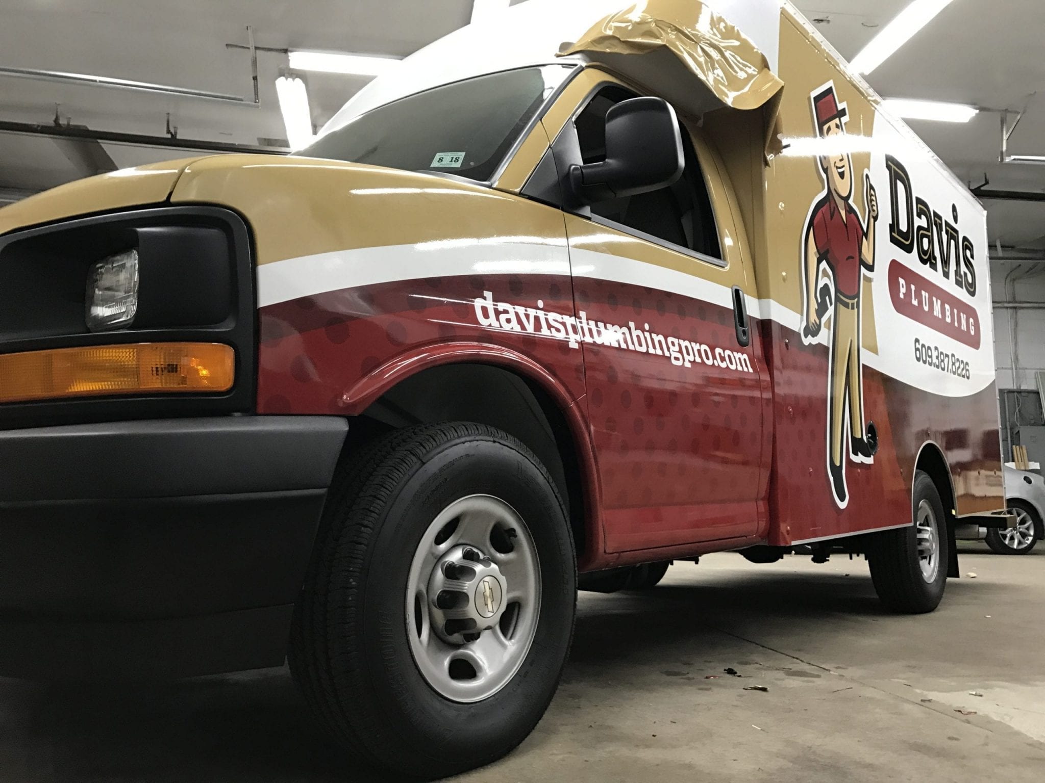 Plumber's Van Wrap