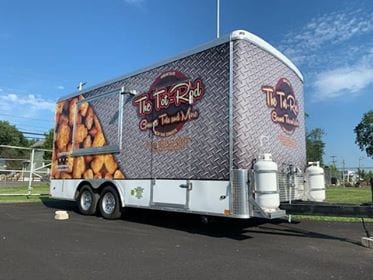 Food Enclosed Trailer Wrap