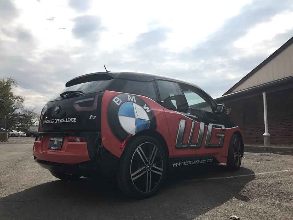 Car Wrap BMW