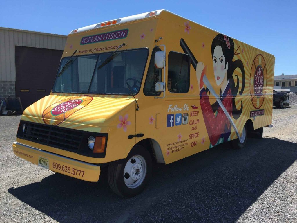 Food Truck Vehicle Graphics