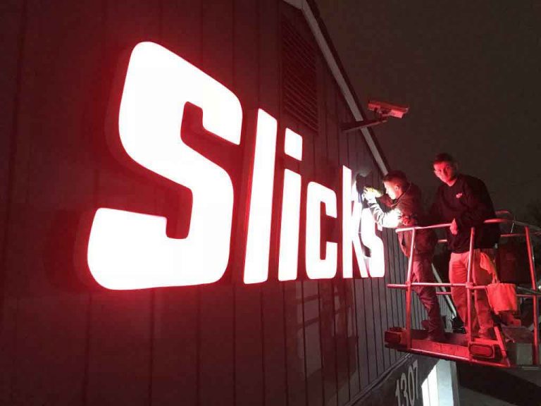 Illuminated Business Signs