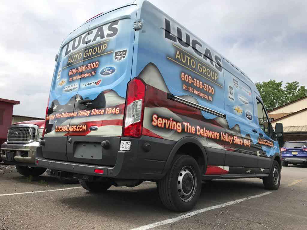 Commercial Van Wraps NJ