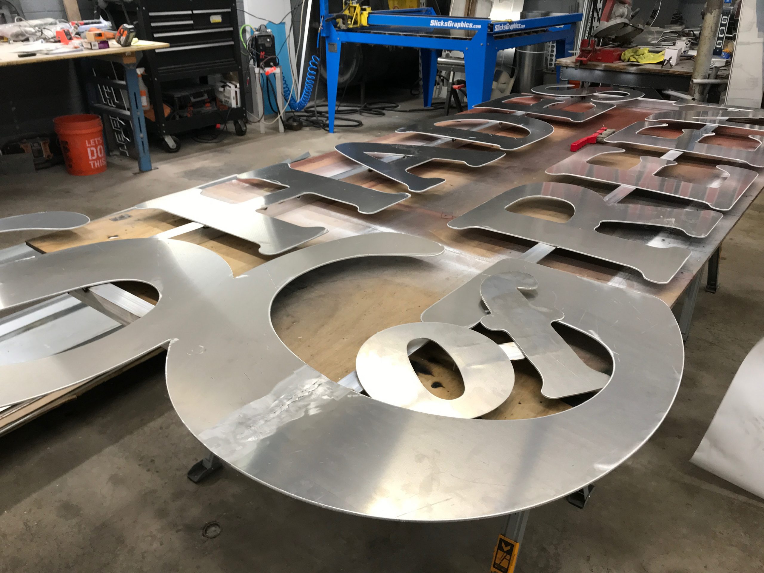 Custom Metal Signs | Aluminum | Steel | Max Metal | Plasma-Cut